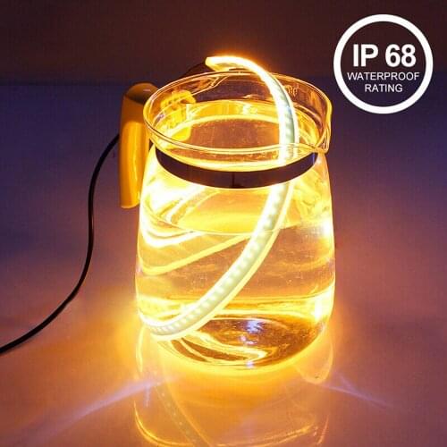 60CM LED Headlight Strip Accessories Auto Bulbs Car DC 12V Non-flammable