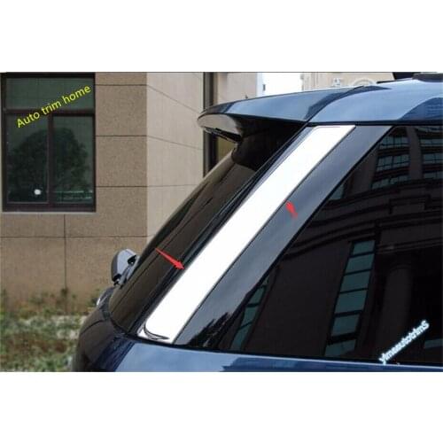 ABS Chrome Rear Tail Window Decoration Panel Stripe Cover Trim Fit For Ford Explorer 2011 - 2017 Auto Accessories