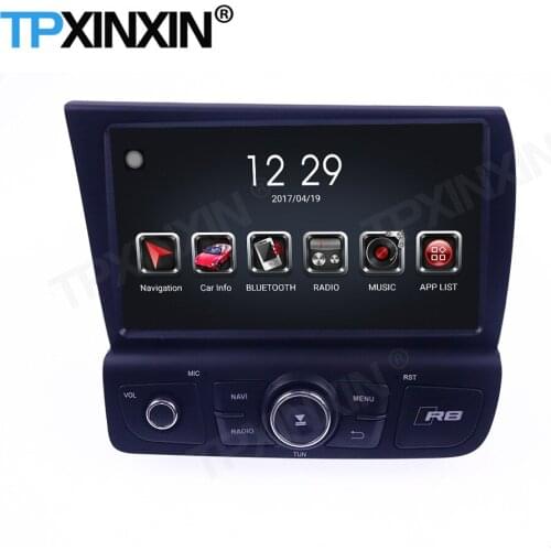 Car Radio Stereo Receiver Android For Audi R8 V8 V10 2007 2008 2009 2010 2011 2012 2013 2014 2015 2016 2017 2018-2020 Head Unit