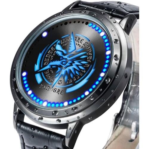 Monster Hunter MHX Watch Rathalos Icon Stygian Zinogre Collectors Edition LED Touch Screen Waterproof Watches Wristwatch