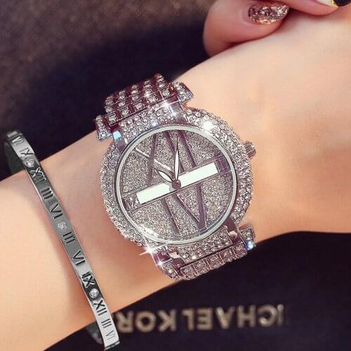 Relogio feminino Roman style full diamond watch Stars not fade luxury women watch accessories Life waterproof Japanese movement