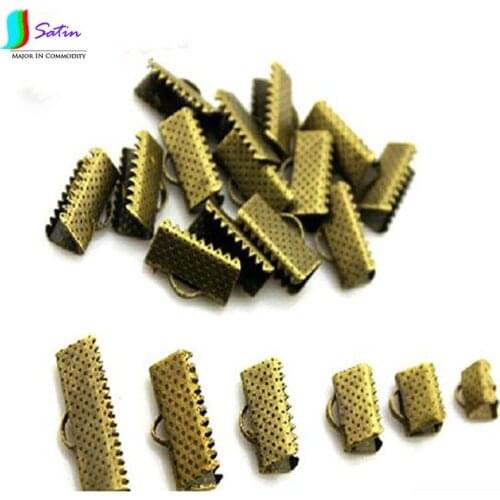 DIY Handmade Jewelry Alloy Accessories Materials Accessories Retro Vest Buckle Bracelet Necklace Leather Clip S017A