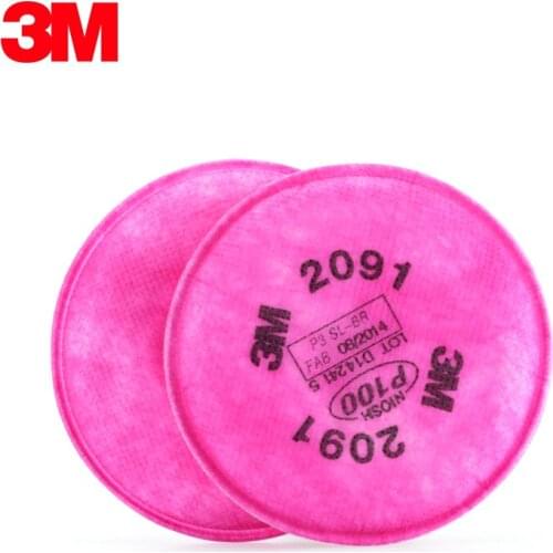 2091 P100 filter cotton anti-glass fiber dust particles 6200 7502 dust cover