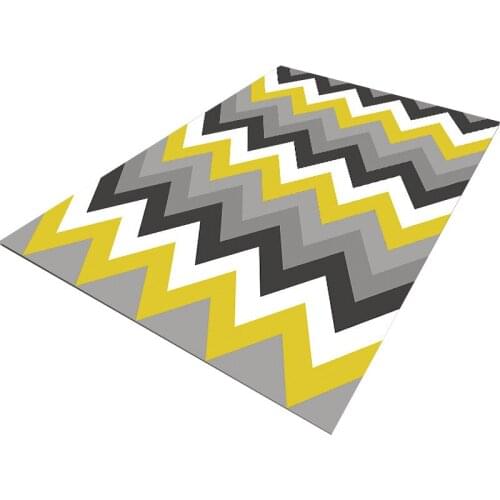 Geometric patterns stylish modern minimalist nordic style printing mat living room sofa rug home carpet machine washable