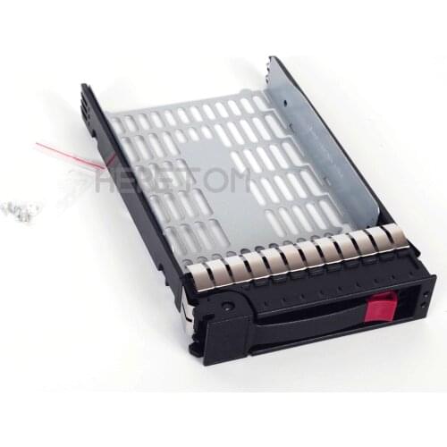 Heretom 3.5" SATA SAS Hot-Swap Hard Drive Caddy Tray for HP D2600 MSA60 Caddy Bracket/Seld