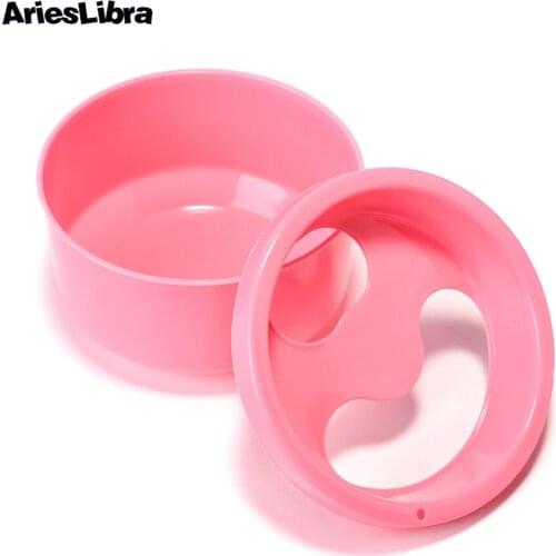 AriesLibra Nail Art Hand Wash Remover Soak Bowl Nail Spa Bath Treatment Acrylic Nail Polish Remover Bowl Nail Art Nail Care Tool