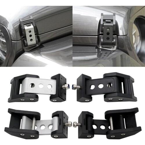 Car Front Hood Cover Locking Hood Catch Latches For Jeep For Wrangler JL 2018 2019 Car Hood Lock Assembly