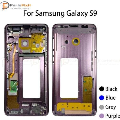 Middle Frame Bezel LCD Frame Middle Bezel for Galaxy S9 G960F, G960F/DS, G960U, G960W, G9600