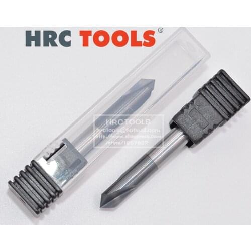 T8-6Dx90ax50L 3 Flutes Carbide Chamfer TiAIN Coated EndMill 90 Degree End Milling Cutter Bit