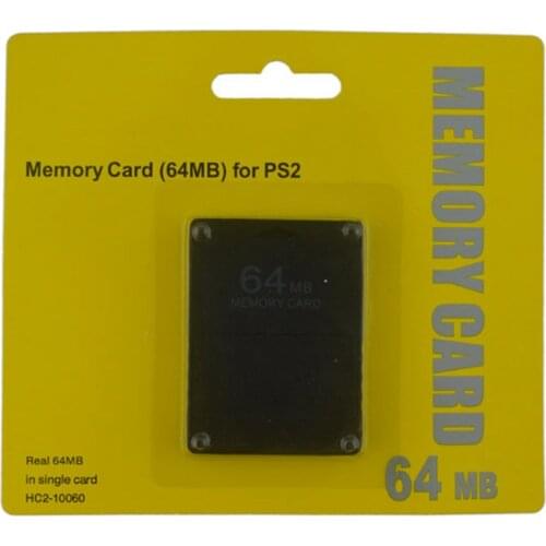 Xunbeifang 10pcs a lot 64MB Memory Card for Sony PS2