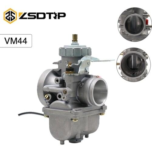 ZSDRTP For Mikuni VM38 38mm VM38-9 2 Stroke Carb 42-6025 13-5006 Motorcycle Accessories Steel Alloy Round Slide Carburetor