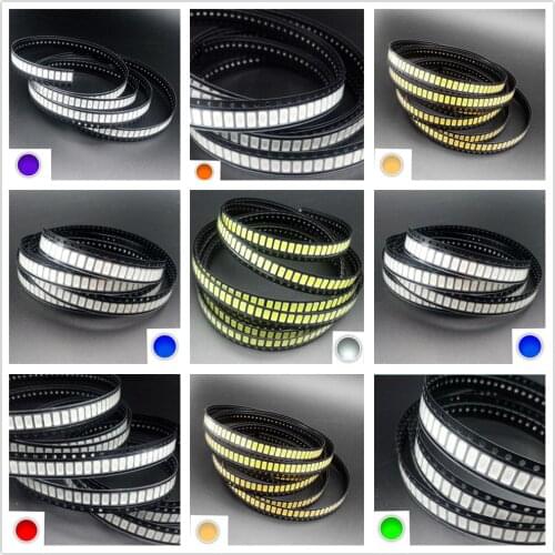 100pcs high power 0.5w 1/2w SMD CHIP 5630/5730 red green blue yellow uv led