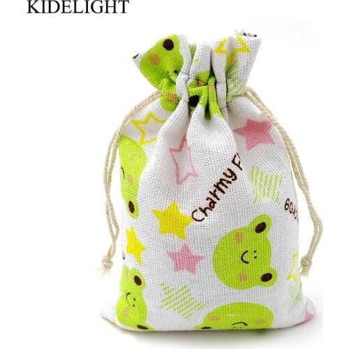 12PCS Baby Shower Boy Girl Party Favor Bag Animal Candy Bag Wedding Decoration Gift Event Party Supply Kids Birthday Souvenir