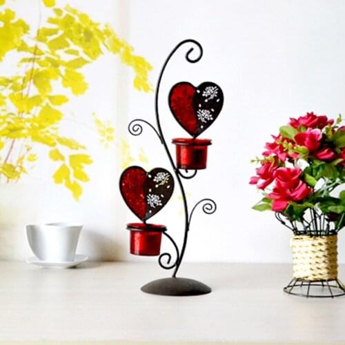 3 Candle Candelabra Flower Holder Wedding Decorations Centerpieces Candelabra Romantic Metal Candle Holder Stand Moro Home Decor