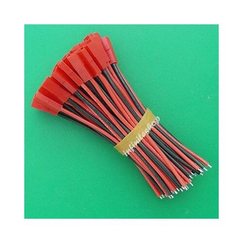 50 x 10cm JST 20AWG 3135 Silicon Wire Charging Female Plug Cable