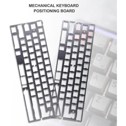 60% Aluminum mechanical keyboard Replaceable positioning plate GK64 DZ60 GH60 CNC DIY Universal Frame anodized