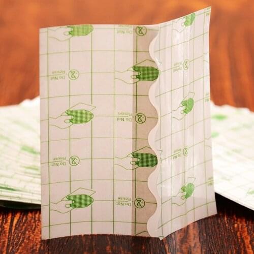 B2RC 50Pcs/lot Transparent Tape PU film Waterproof Anti-allergic Wound Fixation Tape