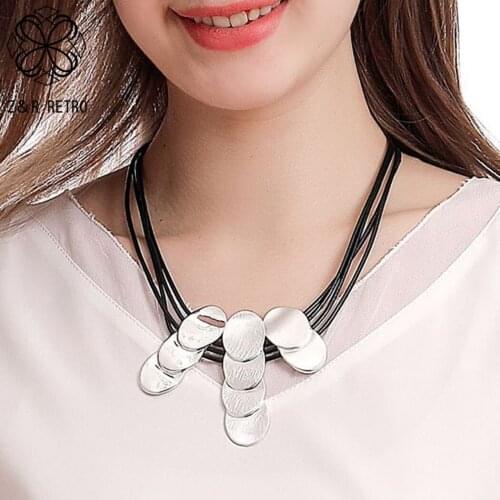Womens Trend Neck Chokers Necklace Jewelry Suspension Pendants Statement Chains Fashion Unusual Accessories 2021 Free Shipping