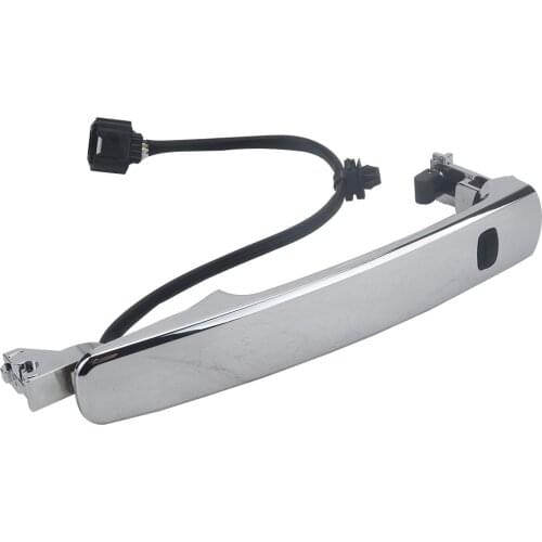 For Nissan Rogue 2010-2013 Car Front Left Outside Chrome Door Handle Smart Entry 80640-CZ31B, 80645-CA000