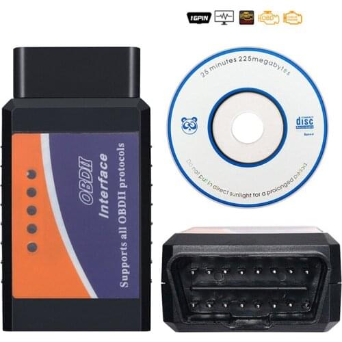 ELM327 Wifi V1.5 PIC18F25K80 Chip Code Reader ELM 327 OBD 2 Auto Scanner For IOS Android ELM 327 V1.5 WI-FI ODB2 Diagnostic Tool