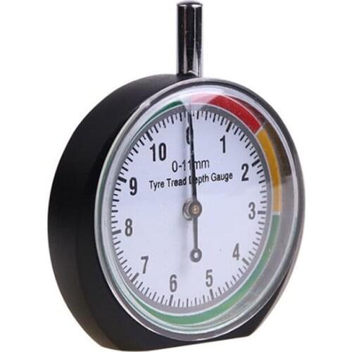 Car Tyre Tread Depth Gauge Trucks Van Tire Pointer Monitor Measure Device Tool