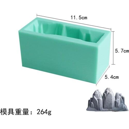 Creative Iceberg Shaped Silicone Resin Cheese Mousse Cake Mold Jelly Pudding Molds Chocolate Mould Ice Mold Kitchen Accessories