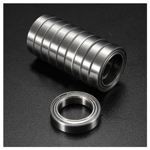 Quality 10pcs Miniature Sealed Metal Shielded Metric Radial Ball Bearing Model: 6701 ZZ 12x18x4MM