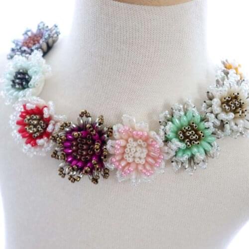 New multi-layer handmade nail beads pearl beads flowers clothes bags shoes accessories