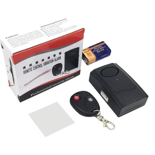 Motorcycle Scooter Alarm System Wireless Remote Control Vibration Anti-Theft Protection Burglar Security