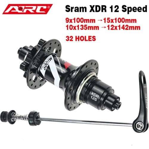 ARC NBK Bearing Hub MTB Mountain Bike Sram XDR 12 Speed With 6 Pawls 3 Teeth 114 Clicks Bicycle Free Wheel Rim Hub 6 Disc Bolt