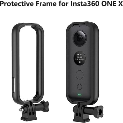 ABS Protective Frame for Insta360 ONE X Camera Protective Housing Shell Case &Adapter Mount &Screw
