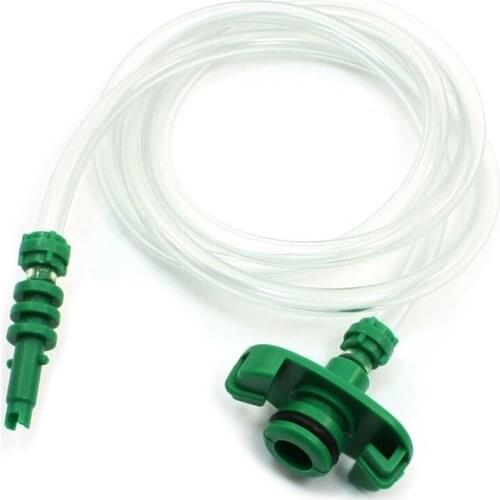 1M 39.41" Length Air Tubing 10cc Glue Dispenser Syringe Adapter