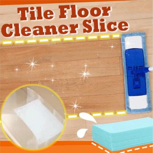 Fresh Floor Cleaning Slice 1 Pack Floor Cleaning Dissolvable Paper Cleaner Portable Remove Dirt For Home Kitchen Tools L3