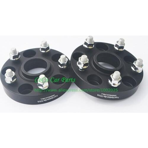 2 Pcs 25MM 5x114.3 60.1 12x1.5 Tire Gaskets Car Wheel Spacer For Toyota Lexus