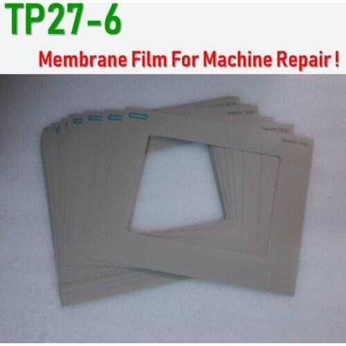 6AV3627-1QK00-2AX0 TP27-6 inch Membrane Film+Touch Glass for SIMATIC HMI Panel repair~do it yourself, Have in stock