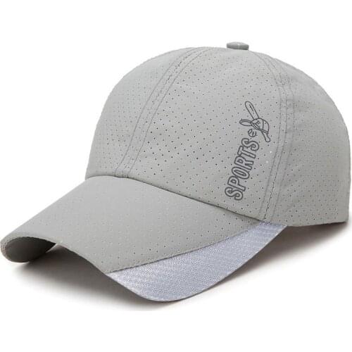 Quick Dry Cooling Baseball Cap Sports Hat Trucker Mesh Cap Running Golf Caps Leisure Rugged Professional Cap