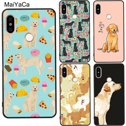 Cartoon Golden Retriever Dog For POCO F2 Pro F1 X3 Case For Redmi Note 9 Pro 7 8 8T 9S 9A 9C For Mi A3 Note 10 Lite