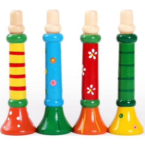 Toddlers Music Toys Sounding Toy Whistle Castanets Musical Instrument Random Colors Infant New Born Gift