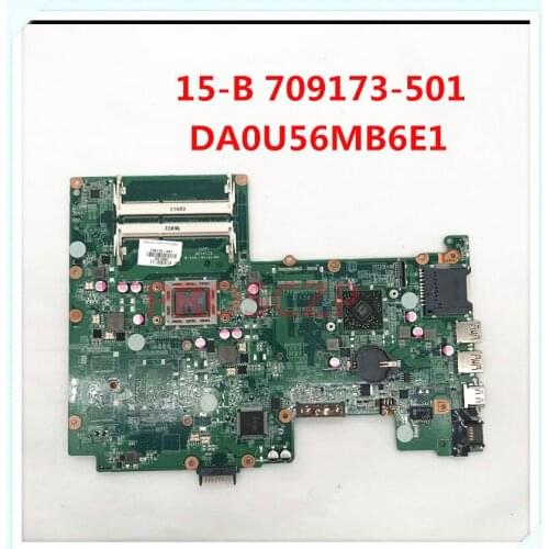 For HP 15 15-B DA0U56MB6E1 Laptop Motherboard 709173-501 With A4-4355M CPU DDR3 100% ]Working well