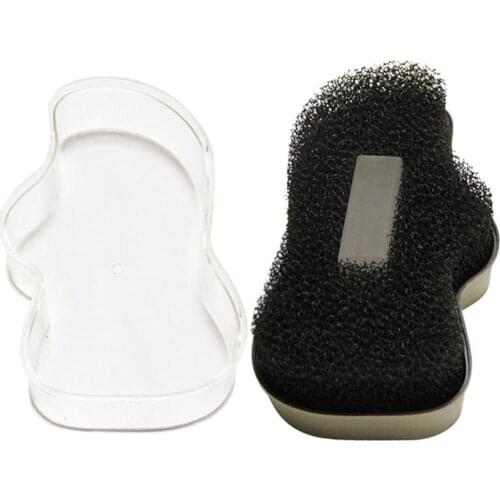 Sponge Brush Professional Shoe Shine Clean Polish Buffing Wax Tool With Box