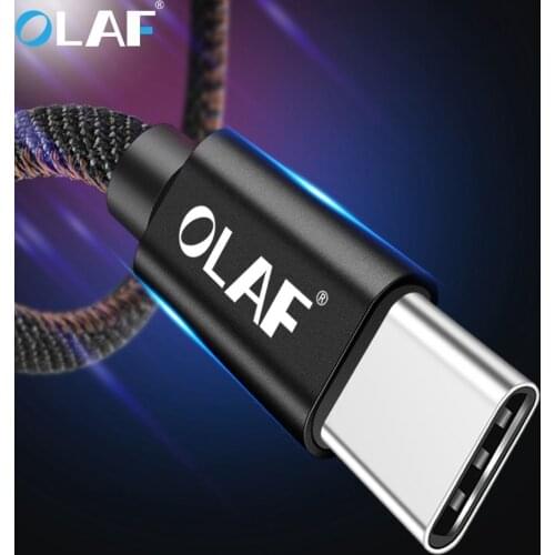 OLAF USB Type C Cable For xiaomi redmi Note 7 Note 6 USB-C Mobile Phone Fast Charging Micro USB Cable For Samsung Xiaomi Huawei