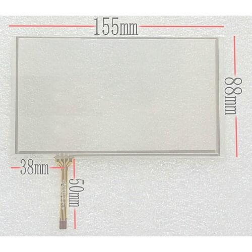 The original 6.2-inch touch screen car dvd HSD062IDW1 most common touchscreen a02 155 * 88