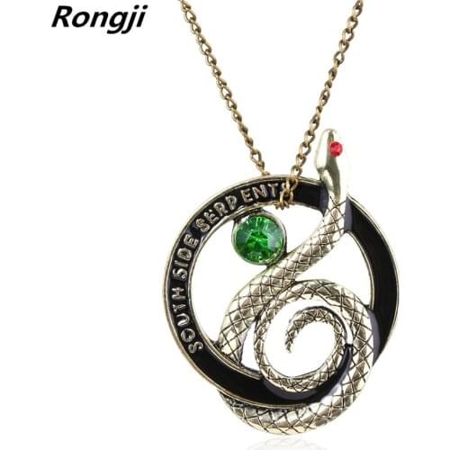 Riverdale southside serpents Necklace snake crown Pendant Zinc Alloy Jewelry Accessories