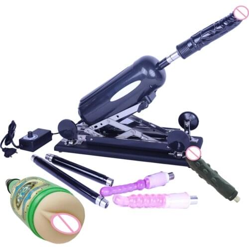 Satble Sex Machine With Dildo Attachments Automatic Love Machine Vagina Sexy Toys Female Vibrators for Man Women Adults Couples