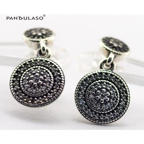 Radiant Elegance Clear CZ Drop earrings Elegant Jewelry Making 925 Original Sterling Silver Fashion Earring