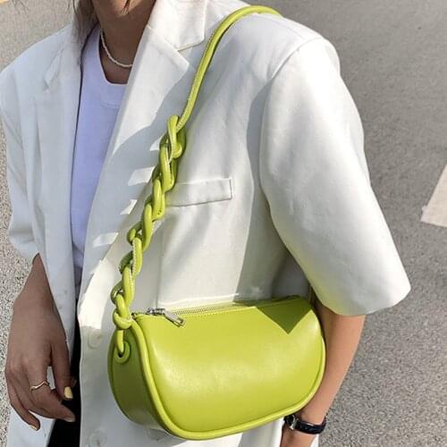 Weave Strap Shoulder Crossbody Bags For Women 2021 PU Leather Womens Designer Solid Color Handbag Female Travel Messenger Bag