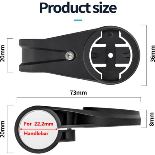 TT Bike Computer Bicycle Handlebar for Garmin Edge 500 800 510 810 support bryton rider 20 30 40 Applicable 22.2mm Rest handle
