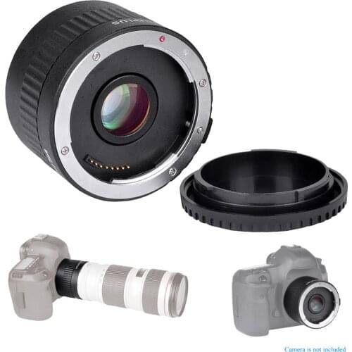 C-AF 2X Magnification Teleconverter Extender Auto Focus Mount Lens for Canon EOS EF lens 5D II 7D 1200D 760D 750D DSLR