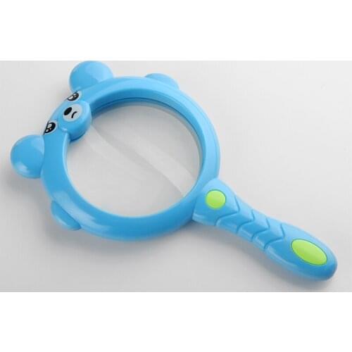 Magnifying glass children and students special anti-fall toys kindergarten high magnification HD