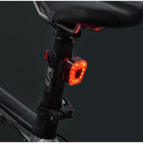 Bike Tail Light Signal Bicycle taillights for Bicycle USB Rechargeable Rear Light Bicycle LED Safety Warning Bike Lantern